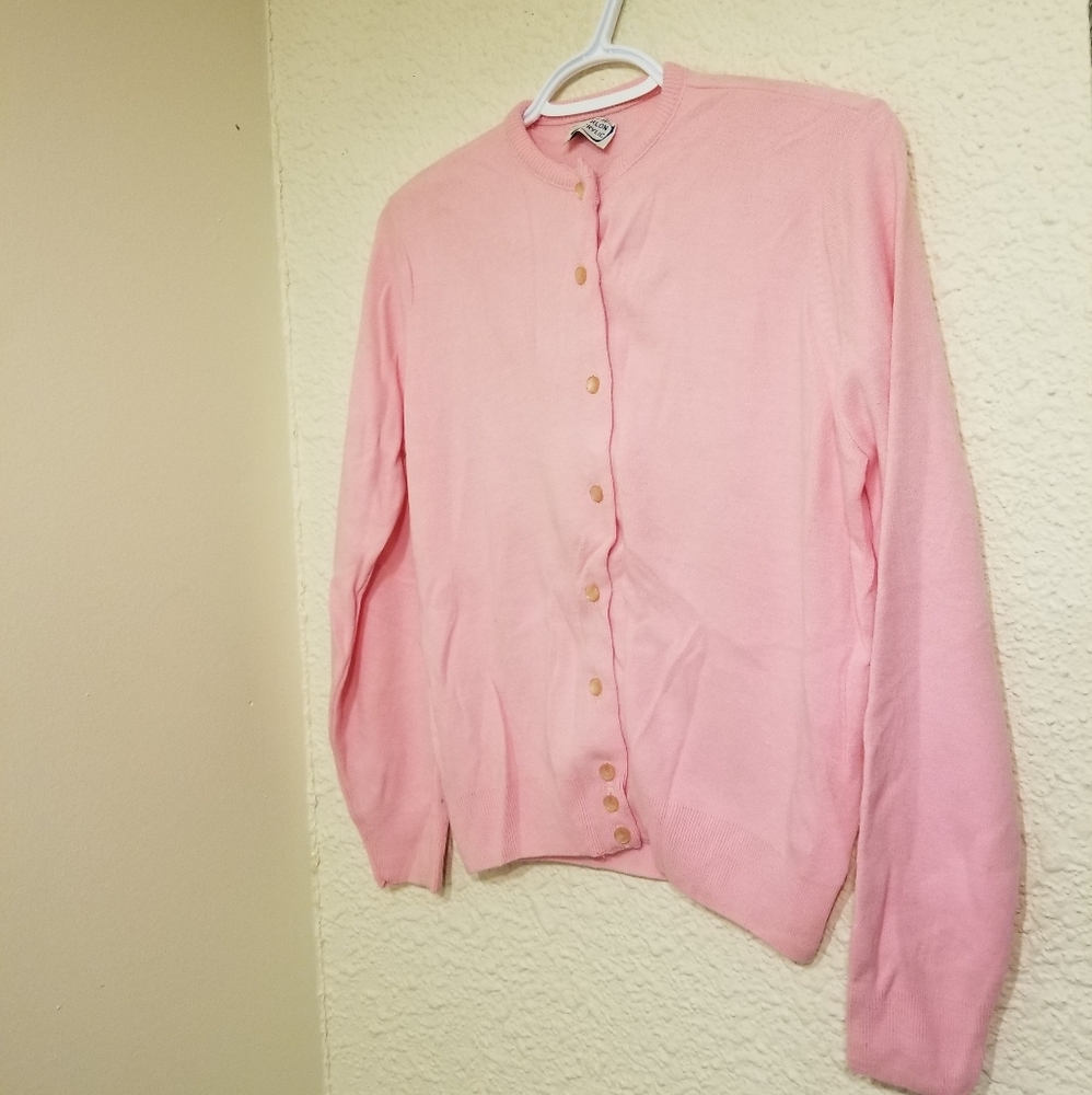 Vintage Dupont Button-Up Sweater